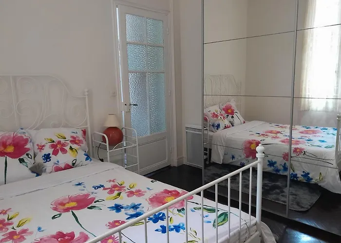 Apartment Les Palmiers Niceairport, Beach200m, 2bedrooms, Wifi Optic *