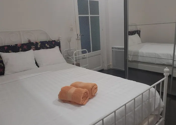 Les Palmiers Niceairport, Beach200m, 2bedrooms, Wifi Optic Apartment