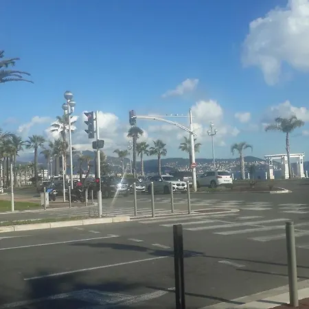 Les Palmiers Niceairport, Beach200m, 2bedrooms, Wifi Optic * ניס