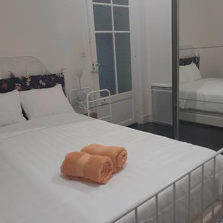 Les Palmiers Niceairport, Beach200m, 2bedrooms, Wifi Optic Apartamento